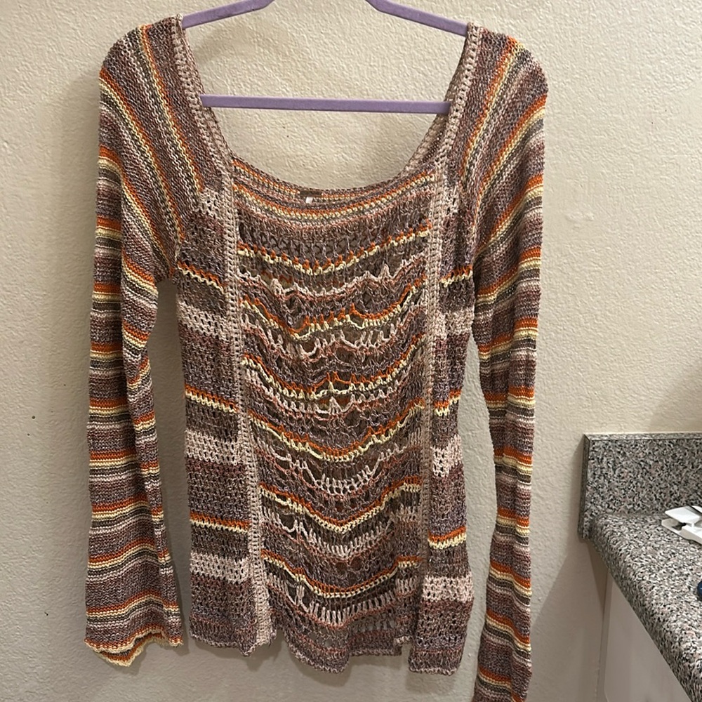 Free people crochet top